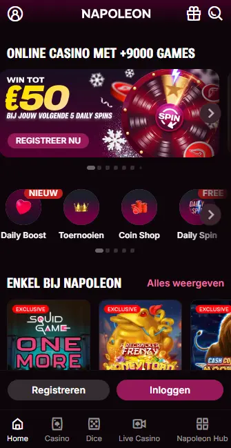 Verschillen tussen KING CASINO
